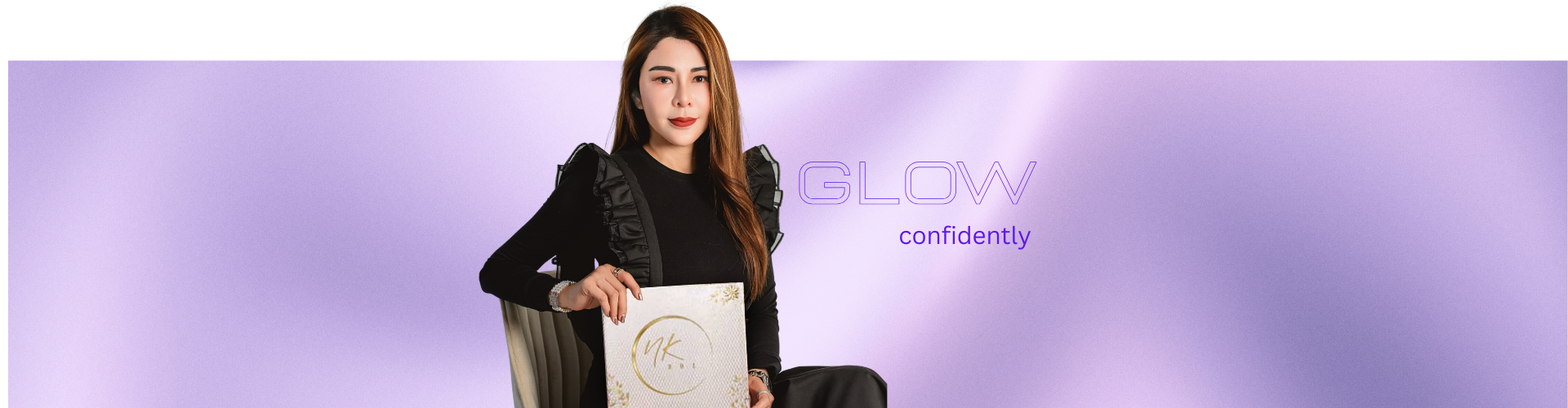 NK391 elegant purple visual